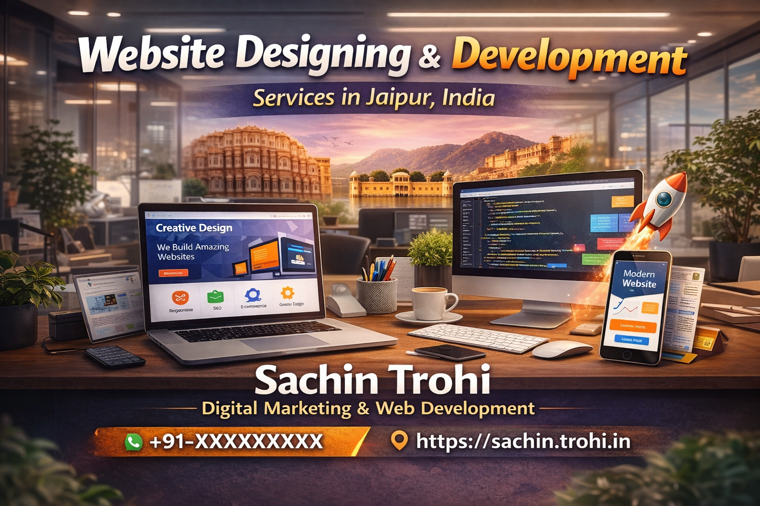 Website Designing & Development Services in Jaipur, India